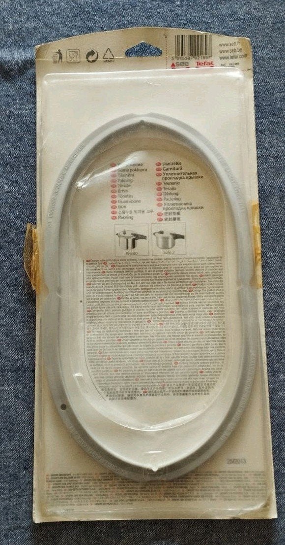 Tefal Afdichtingsrubber Snelkookpan Ø 220 mm, Ophalen of Verzenden, Nieuw