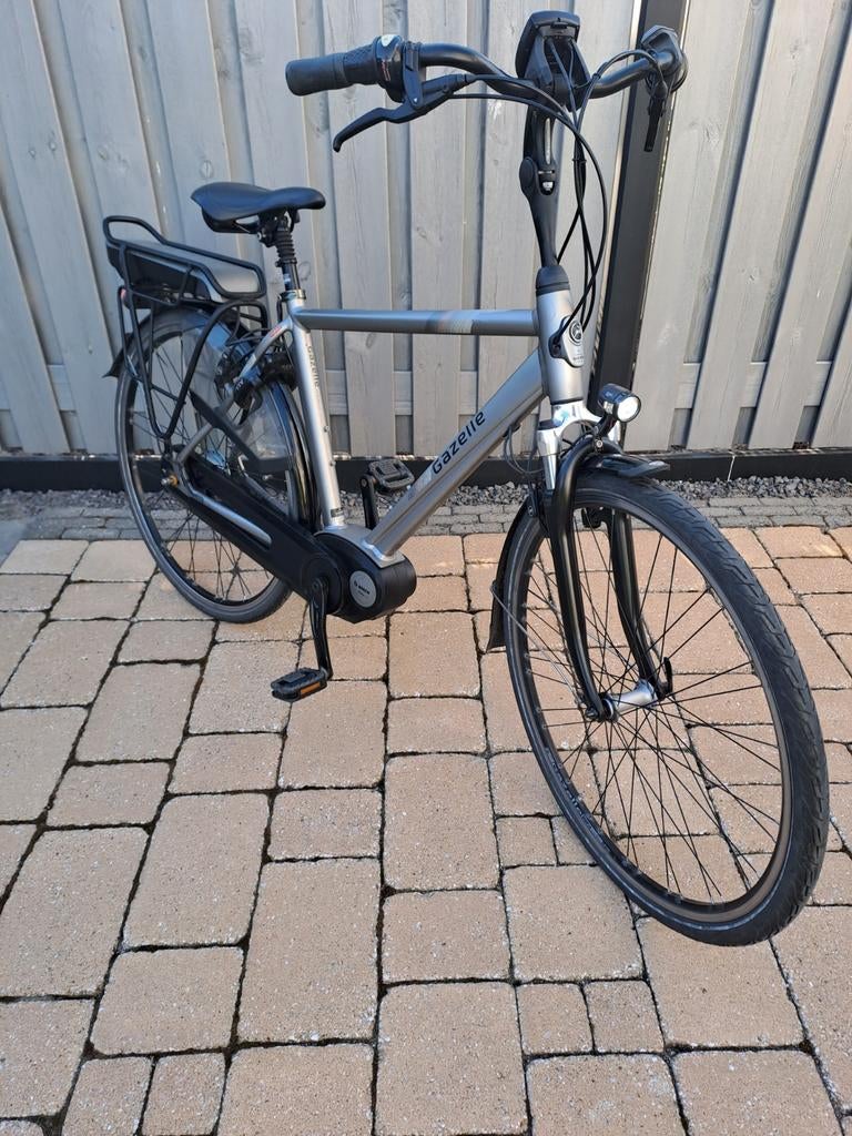 Elektrische ebike herenfiets Gazelle Bosch middenmotor  !!, Velgrem, Versnellingen, Ophalen of Verzenden, Zo goed als nieuw