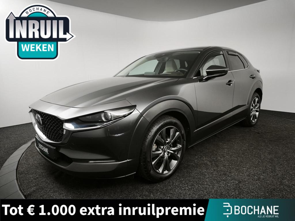 Mazda CX-30 2.0 e-SkyActiv-X M Hybrid Luxury Leer | Navigati, Auto's, Mazda, Voorwielaandrijving, 1998 cc, Gebruikt, Met garantie (alle)