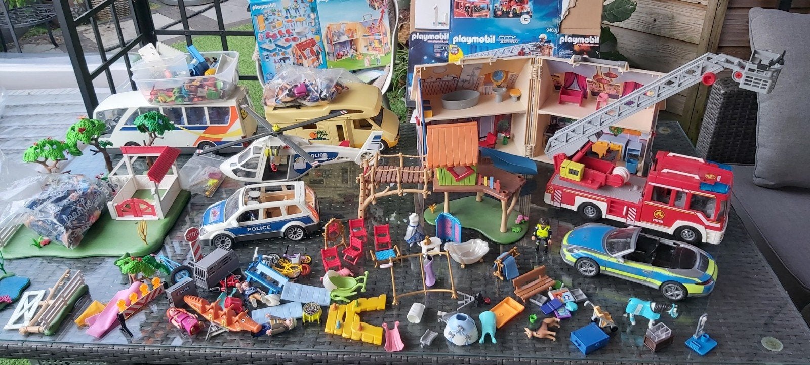 Grote Playmobil collectie, Ophalen, Gebruikt, Complete set, Overige typen