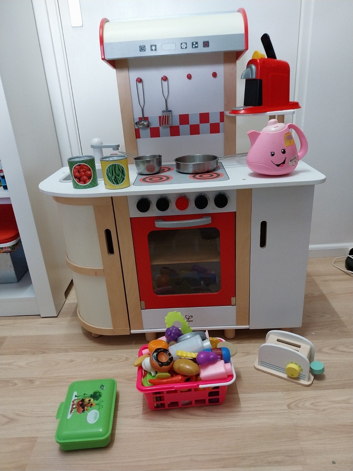 Speelkeukentje, Ophalen, Gebruikt, Hout, Speelkeuken-accessoire