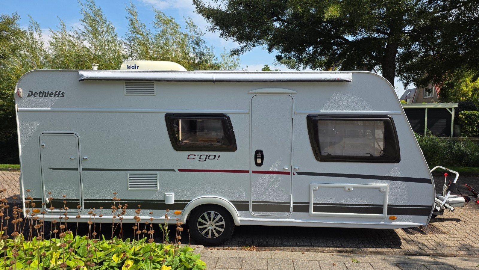 Dethleffs c'go 495 QSK 2019, Standaardzit, Vast bed, Particulier, Dethleffs