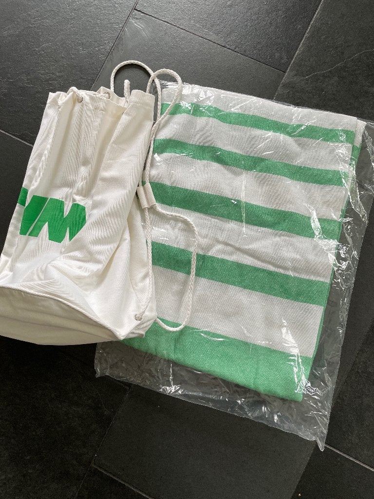 new TVM beach- and hammam towel in backpack, Ophalen of Verzenden, Nieuw, Toebehoren