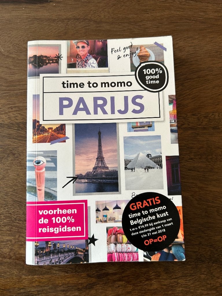 Time to Momo - Parijs, Europa, Ophalen of Verzenden, Reisgids of -boek, Gelezen