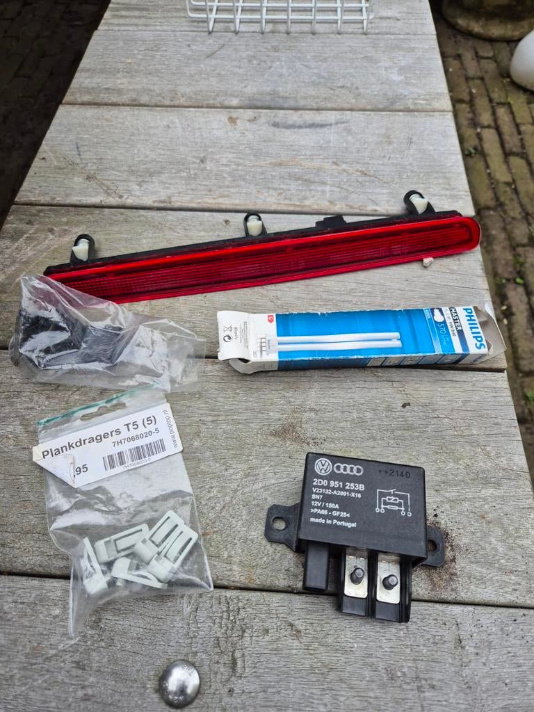 VW California T5 scheidingsrelais, plankdragers, remlicht, Caravans en Kamperen, Camper-accessoires, Ophalen of Verzenden, Nieuw