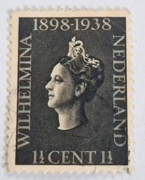 Nederland 1938 - nvph 310 - Regeringsjubileum, Ophalen of Verzenden, T/m 1940, Gestempeld