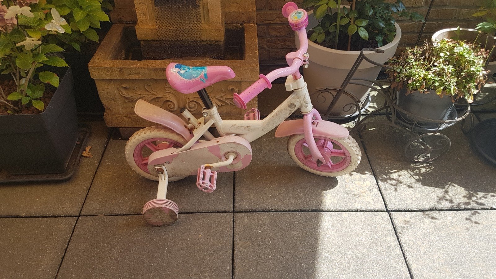 stevig kinderfietsje 5€, Fietsen en Brommers, Ophalen, Gebruikt, Minder dan 16 inch