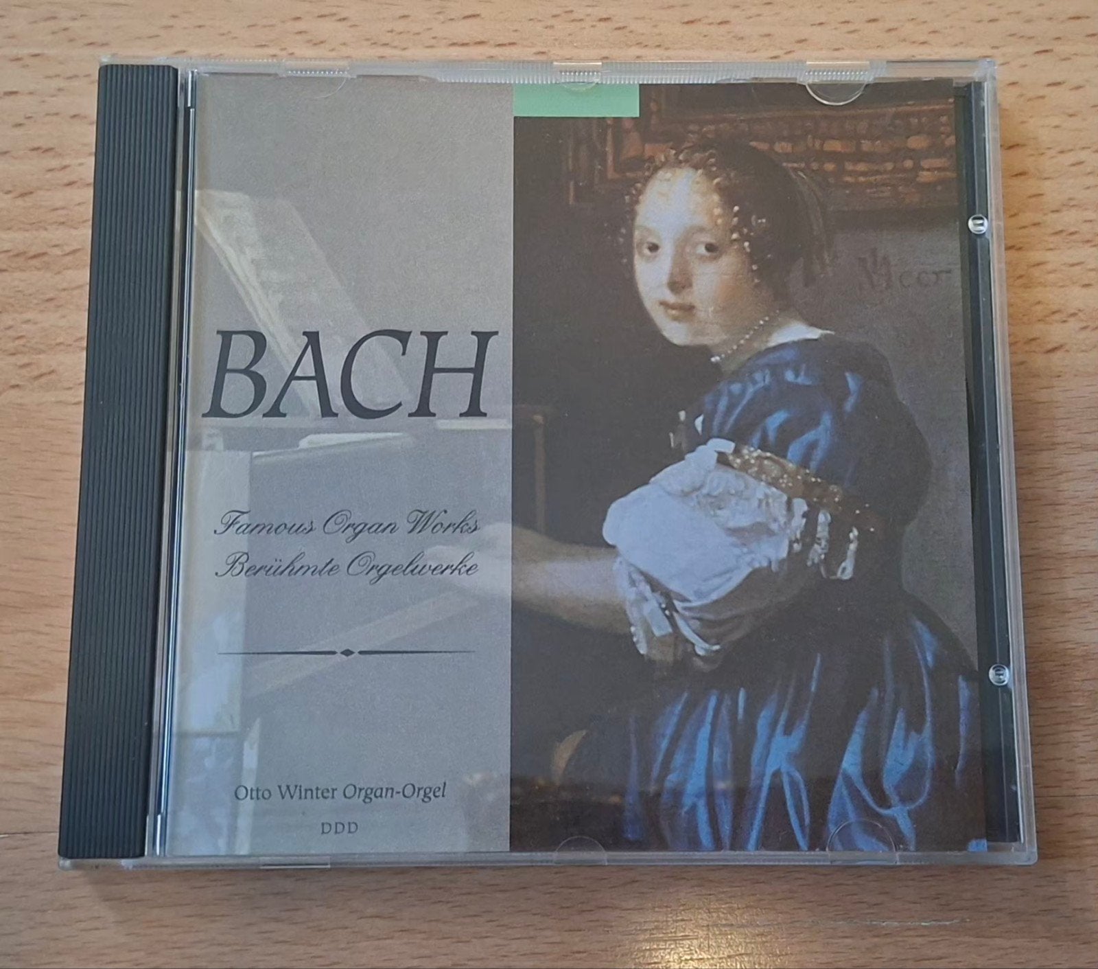 Bach - Famous Organ Works CD - Otto Winter Organ, Cd's en Dvd's, Gebruikt, Ophalen of Verzenden, Orkest of Ballet, Inclusief doosje