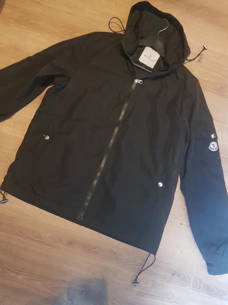 Moncler jas, Moncler, Maat 48/50 (M), Zwart, Ophalen of Verzenden