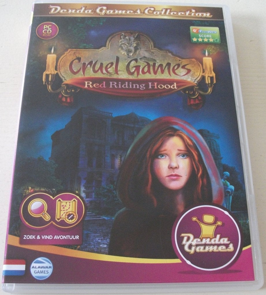 PC Game *** CRUEL GAMES *** Red Riding Hood, Puzzel en Educatief, 1 speler, Ophalen of Verzenden, Zo goed als nieuw