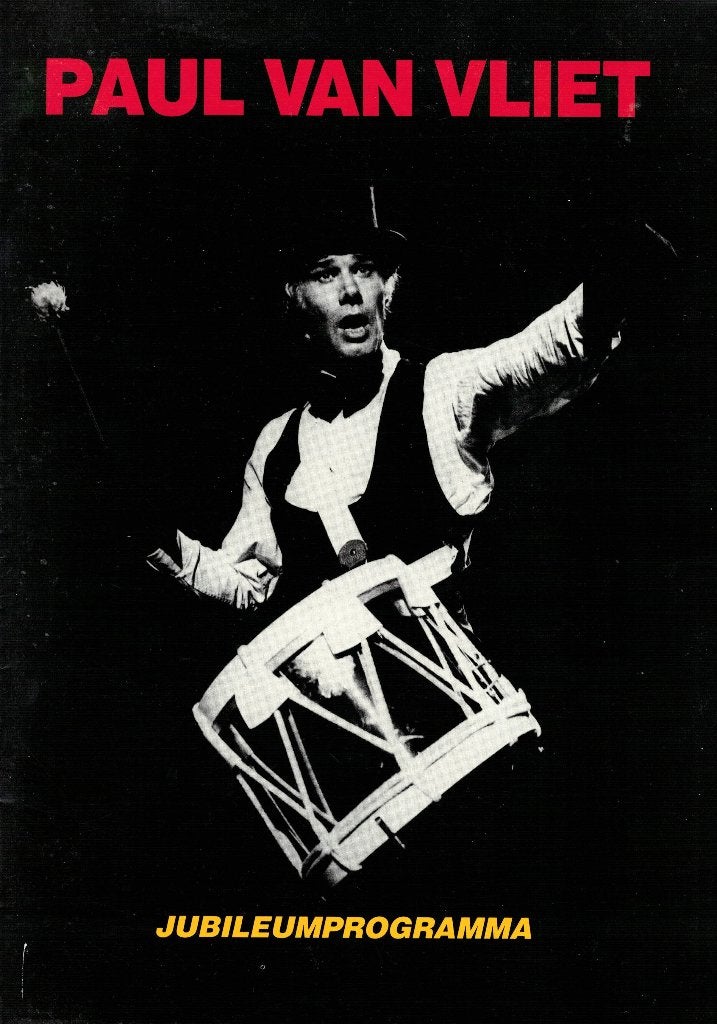 Paul van Vliet, Jubileumprogramma 1990-1991., Verzenden, Zo goed als nieuw