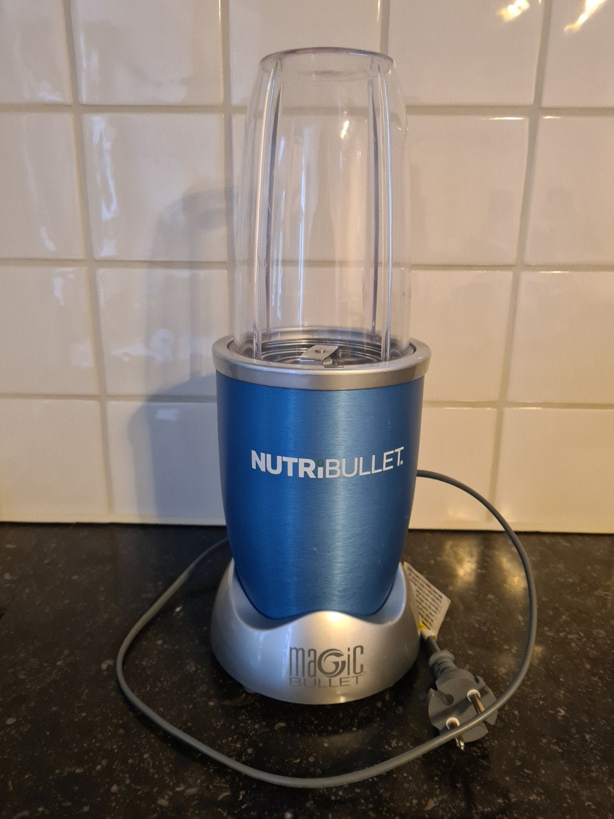 NutriBullet Magic Bullet Blender - Blauw, Ophalen of Verzenden, Gebruikt, Blender