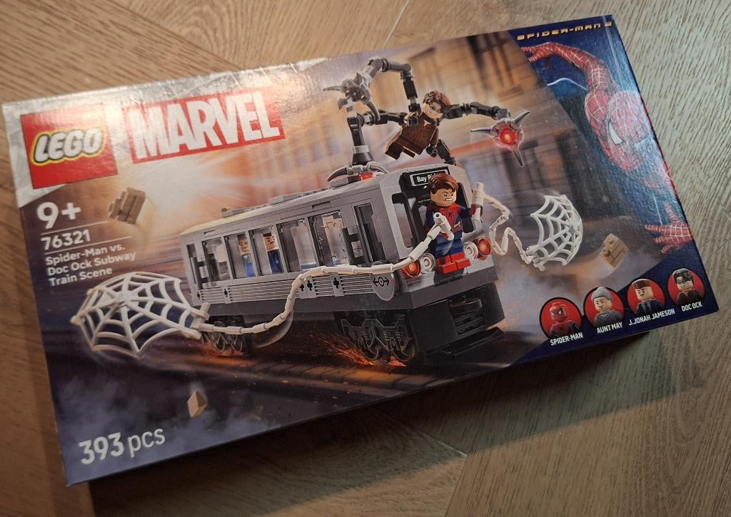 LEGO Marvel Spider-Man vs. Doc Ock Metroscène 76321, Marvel, Nieuw, Ophalen of Verzenden, Complete set