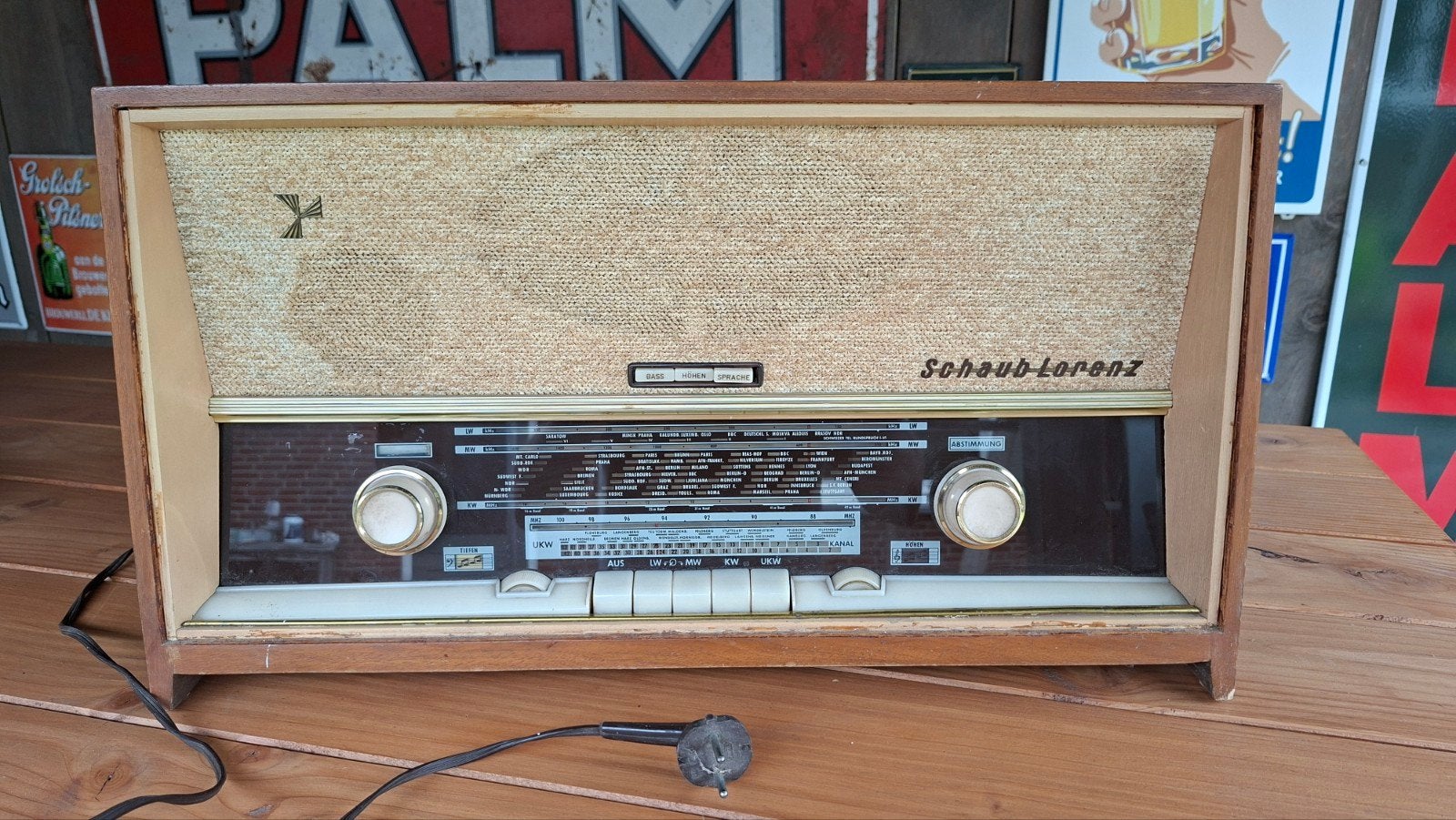 Vintage Schaub Lorenz Radio - Made in Western Germany, Ophalen