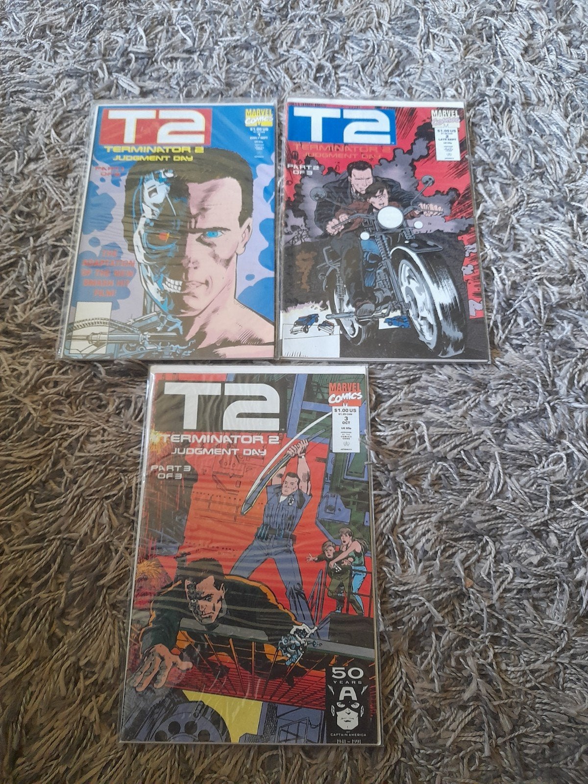 Marvel comics TERMINATOR 2 comics set, Amerika, Ophalen of Verzenden, Zo goed als nieuw, Meerdere comics