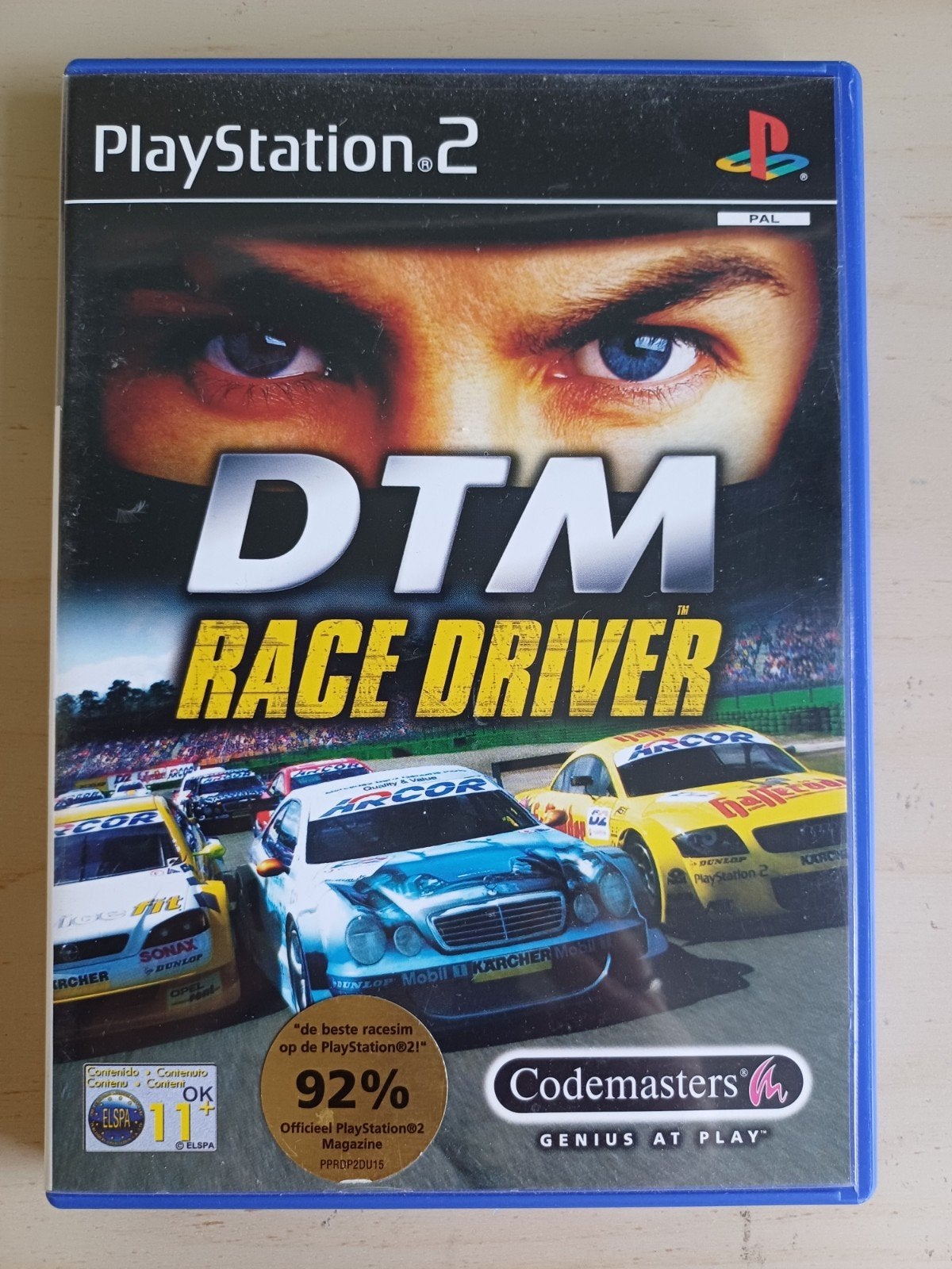 DTM Race Driver PS2 - Racegame met verhaal, Gebruikt, Gekoppelde computers, Racen en Vliegen, 2 spelers