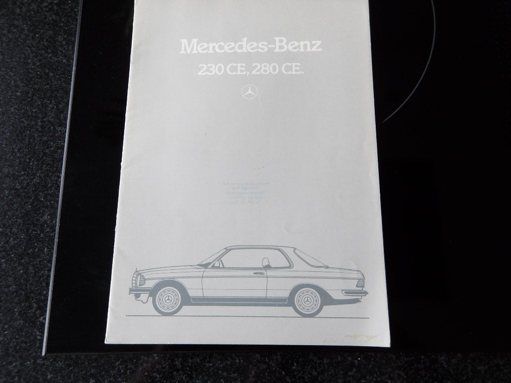 Mercedes-Benz 230 CE, 280 CE Brochure, Ophalen of Verzenden, Zo goed als nieuw, Mercedes