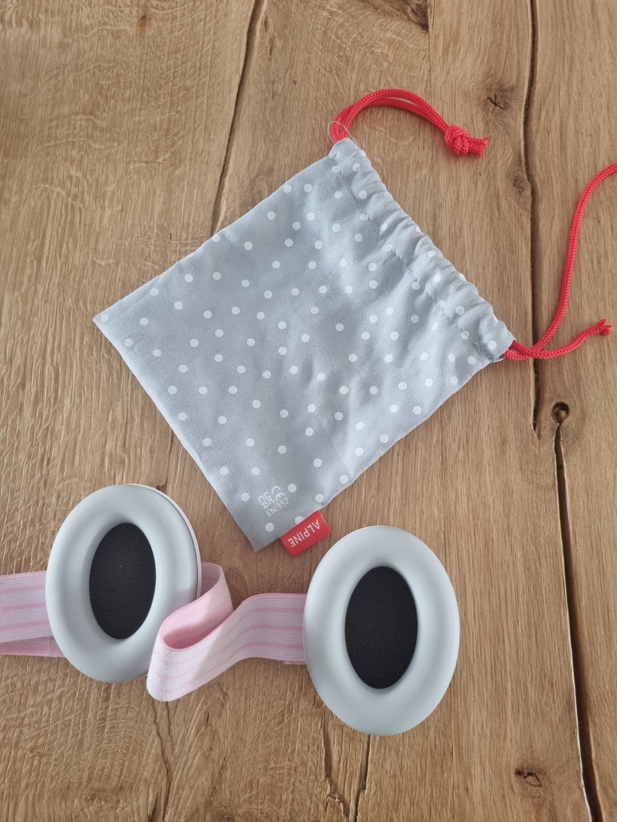 Alpine Muffy Baby gehoorbescherming roze, Ophalen of Verzenden, Zo goed als nieuw
