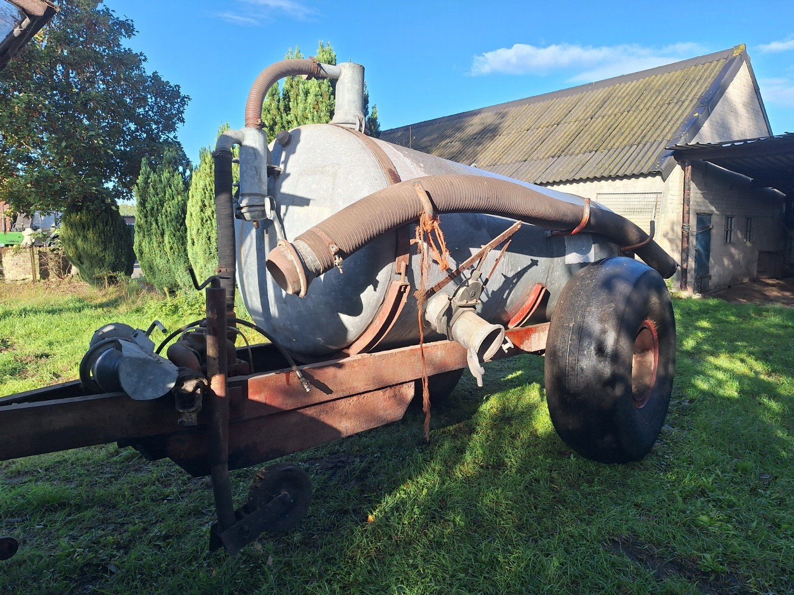 drijfmest ton  watertank, Zakelijke goederen, Ophalen, Veehouderij, Gewasbescherming en Bemesting
