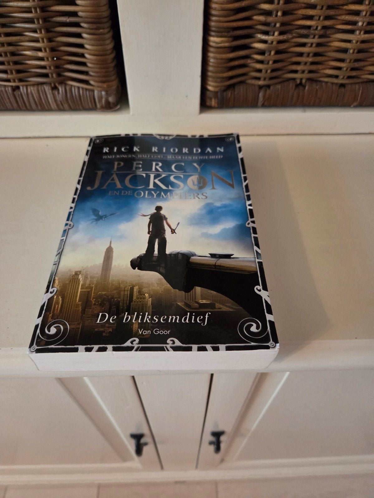 Rick Riordan - De bliksemdief, Gelezen, Fictie algemeen, Rick Riordan, Ophalen of Verzenden