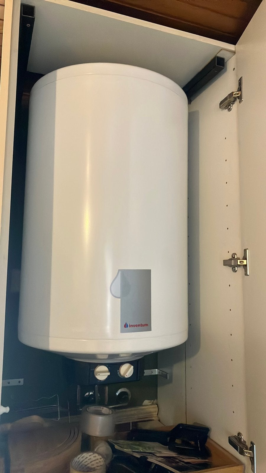 Inventum edr81 elektrische boiler, Doe-het-zelf en Verbouw, Geisers en Boilers, Ophalen, Gebruikt, 20 tot 100 liter, Boiler
