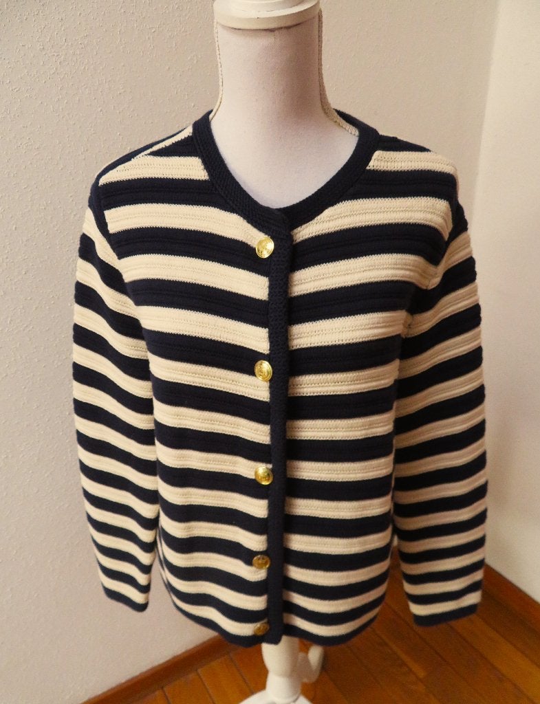 R15 TCM apart vest jasje blauw ivoor wit maat 42, Blauw, Maat 42/44 (L), Ophalen of Verzenden, Zo goed als nieuw