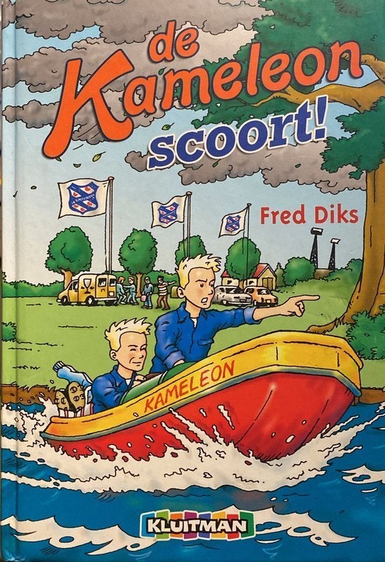 De Kameleon Scoort - Fred Diks, Boeken, Verzenden, Zo goed als nieuw, Fictie algemeen