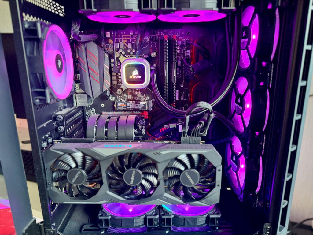Gaming PC – Intel i5-9600K | RTX 2080 | 16GB RAM | SSD + 4TB, Computers en Software, Desktop Pc's, Zo goed als nieuw, SSD, Gaming