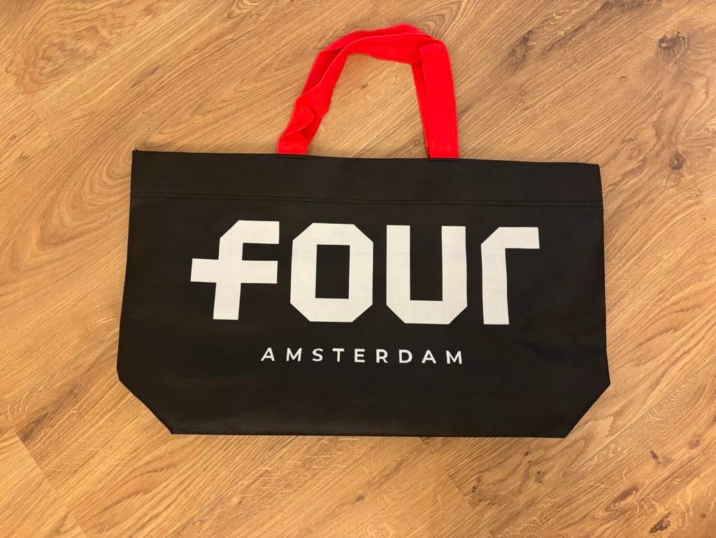 Four Amsterdam tas zwart rood nieuw, Ophalen of Verzenden, Nieuw