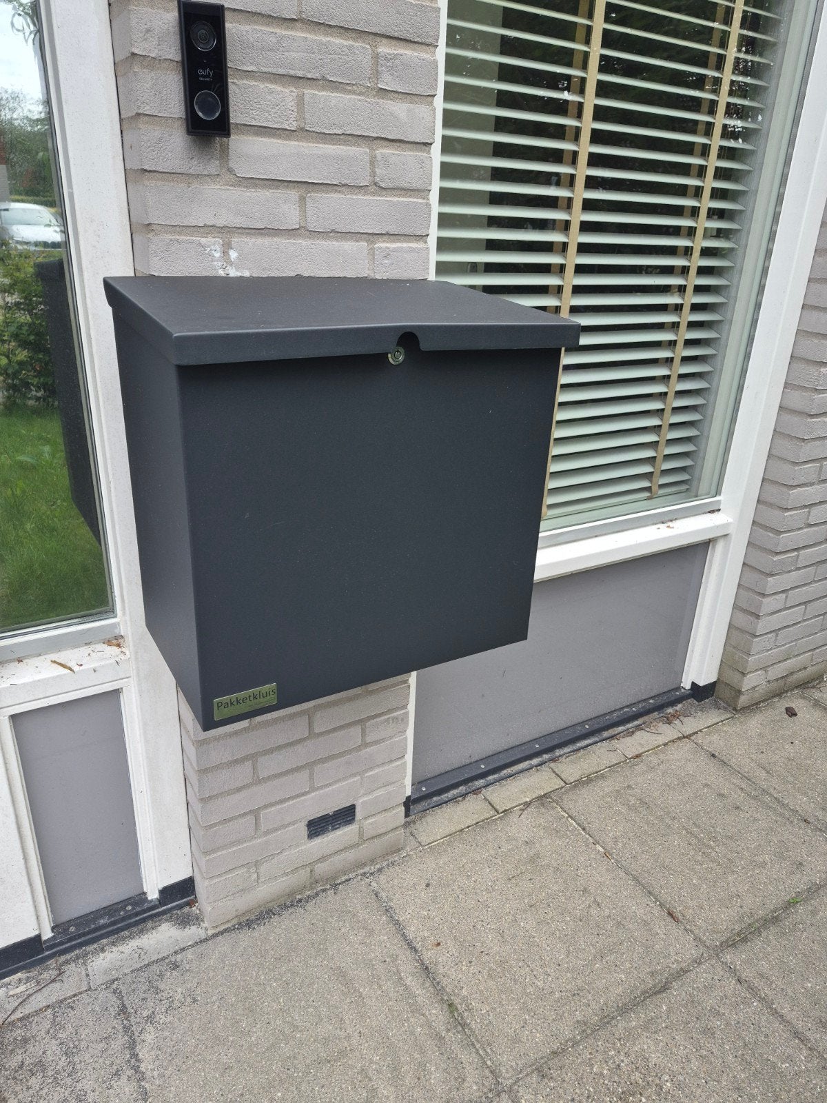 Pakketbrievenbus 30x49x50 - Pakketkluis - Wandbrievenbus, Tuin en Terras, Brievenbussen, Ophalen, Nieuw