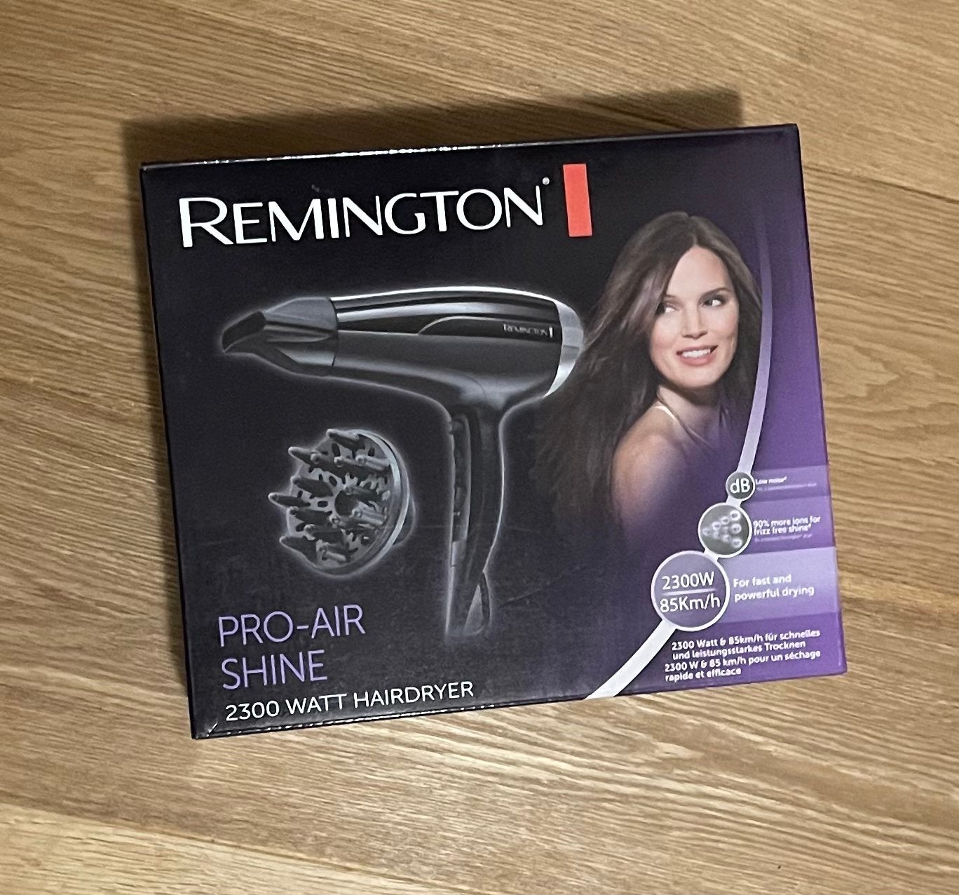 Remington Pro-Air Shine 2300W Föhn - Nieuw in doos, Ophalen of Verzenden, Nieuw, Haarverzorging