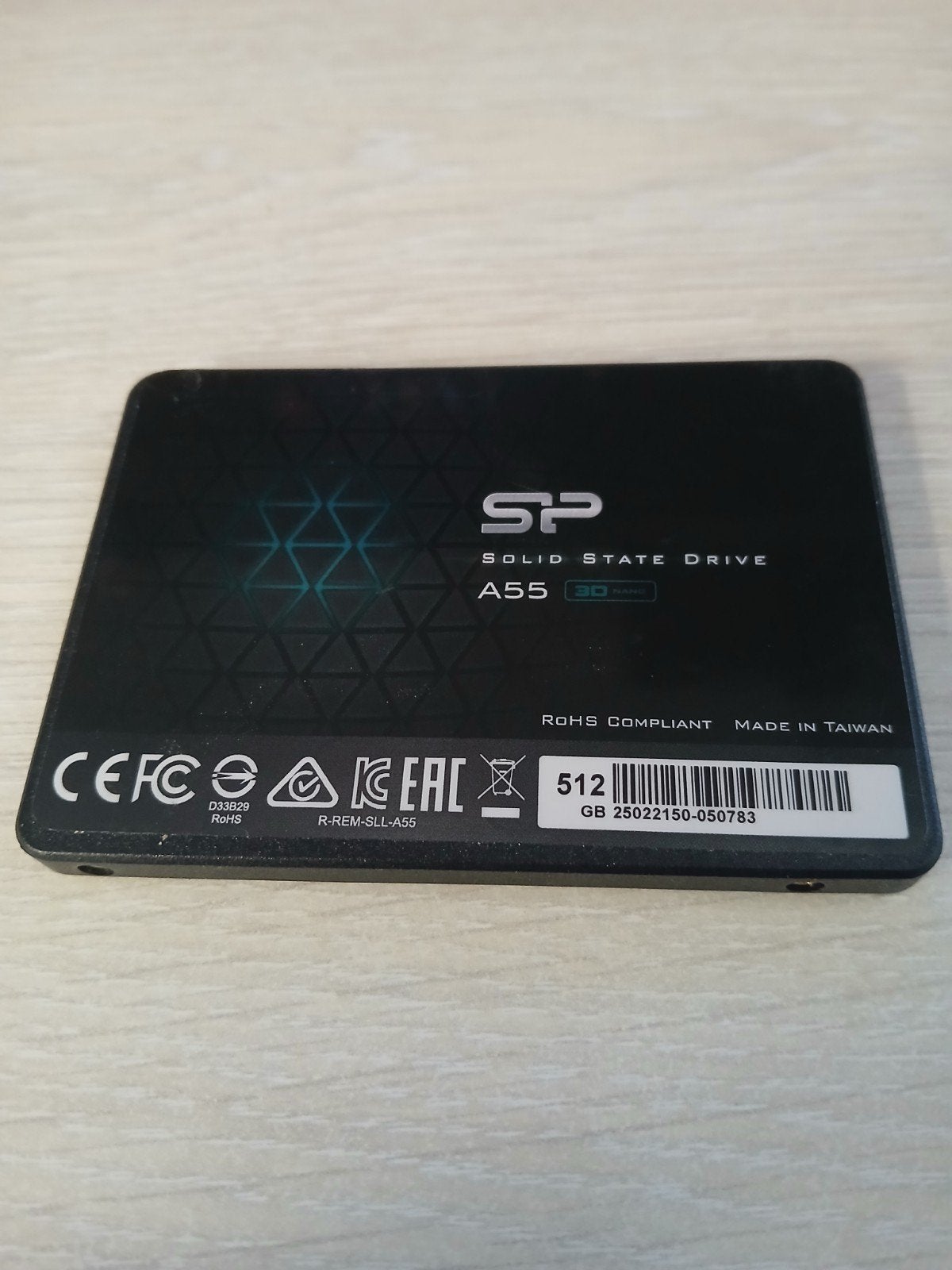 SPCC Solid State Disk A55 512GB SSD. Met 26 draai uur, Computers en Software, Harde schijven, Intern, Server, 512 GB, Ophalen of Verzenden
