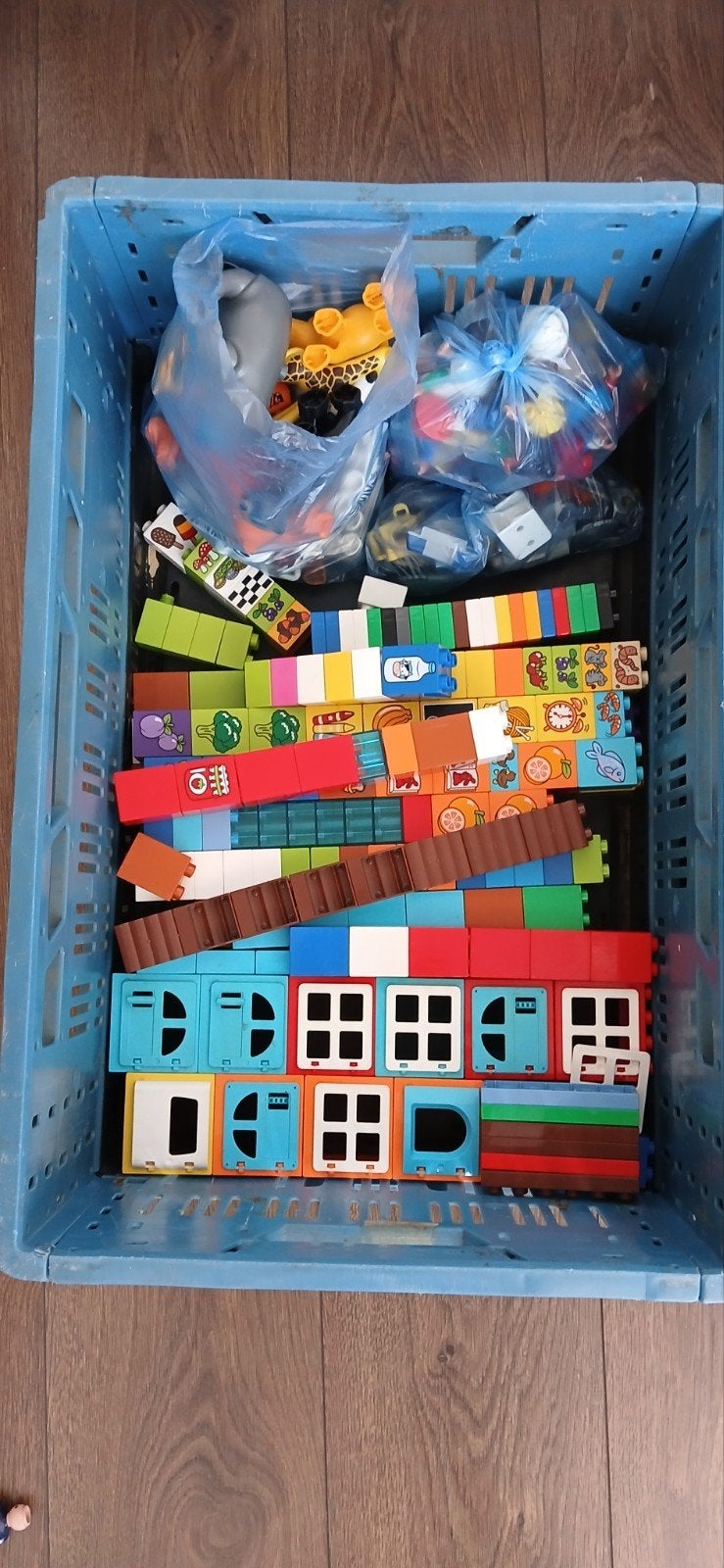 Duplo, Ophalen
