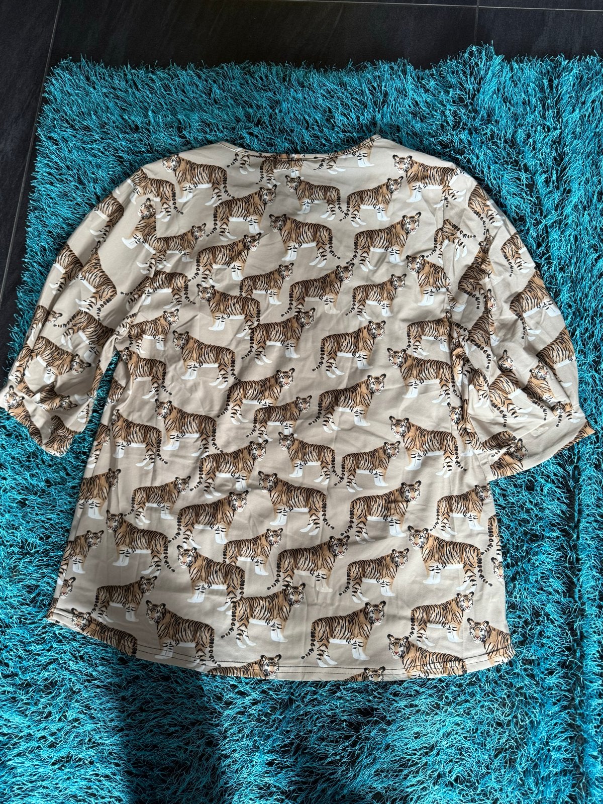 Studio Anneloes blouse met tijgerprint - Maat XL, Beige, Maat 46/48 (XL) of groter, Nieuw, Ophalen of Verzenden