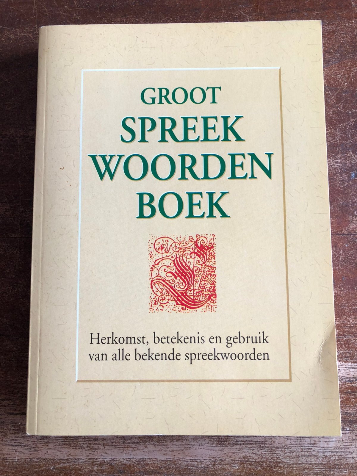 Groot Spreekwoordenboek (1979), Ophalen of Verzenden, Zo goed als nieuw, Overige uitgevers