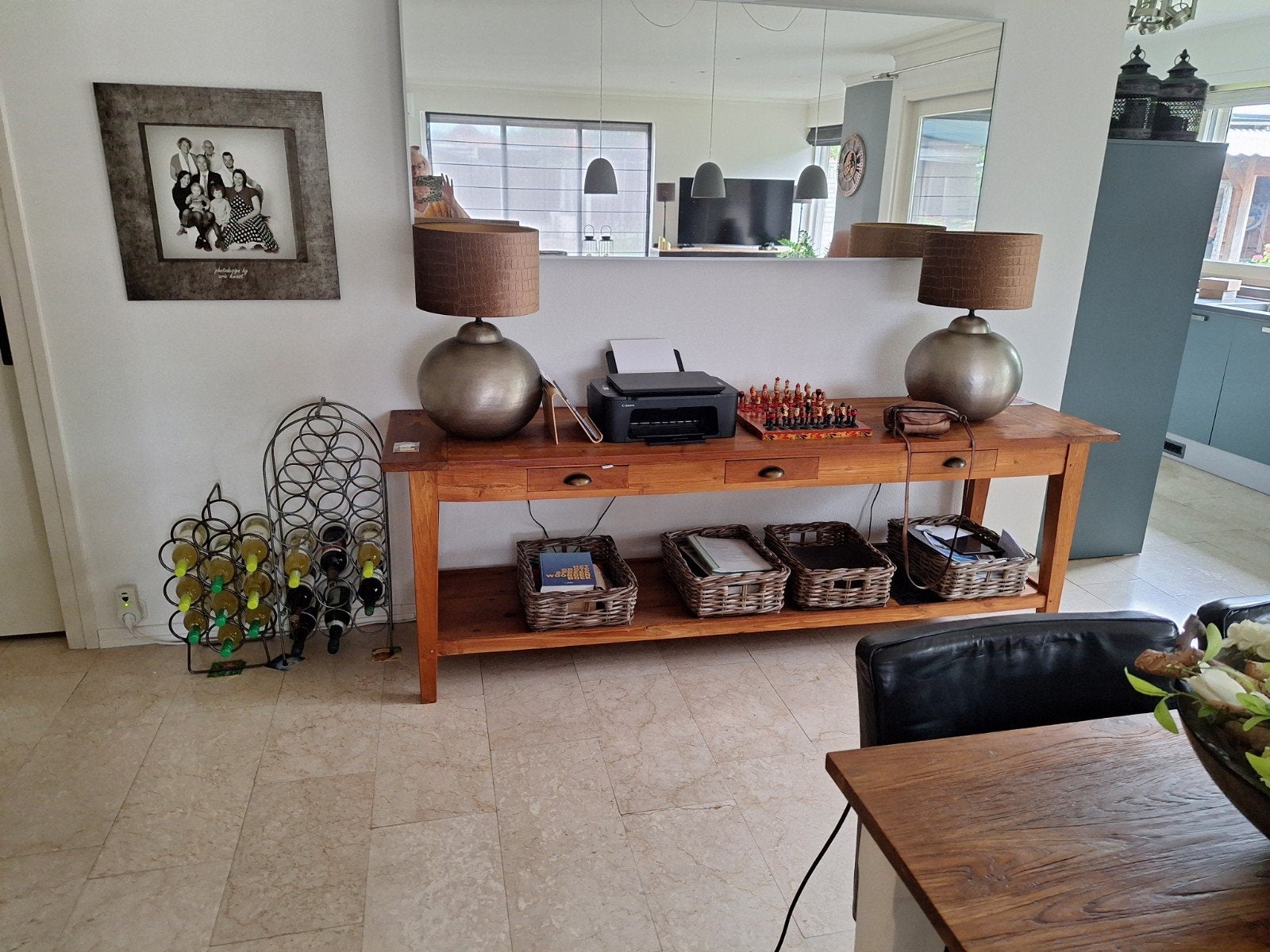 2x IKEA Spiegels 80x190 cm - Lichtgrijs - ZGAN, Antiek en Kunst, Antiek | Spiegels, Ophalen of Verzenden