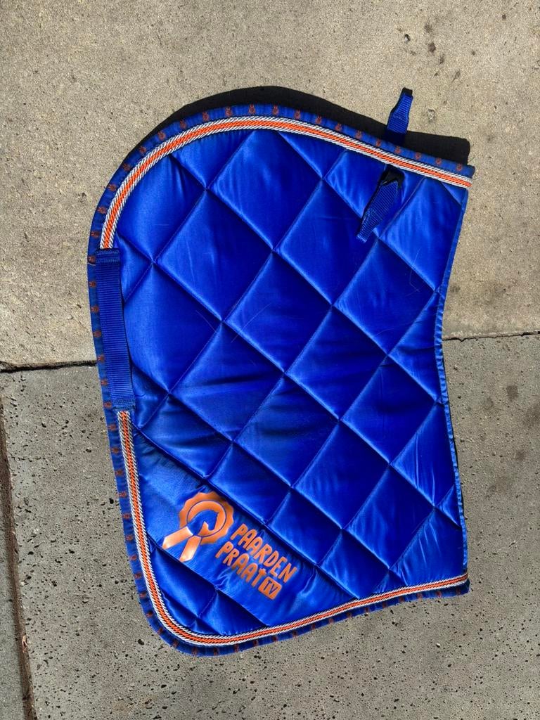 Paardenpraattv dekje, Pony (P), Ophalen of Verzenden, Zo goed als nieuw, Blauw