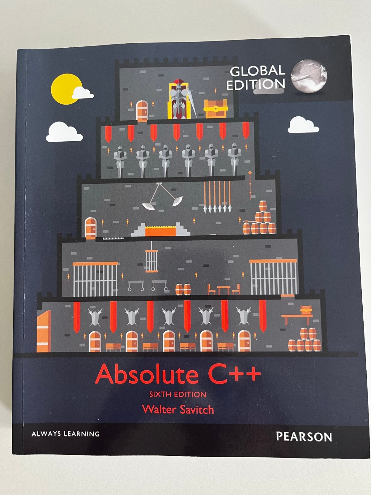 Absolute C++ Global Edition - Walter Savitch (6th Ed.), Boeken, Ophalen of Verzenden, Beta, Zo goed als nieuw, WO