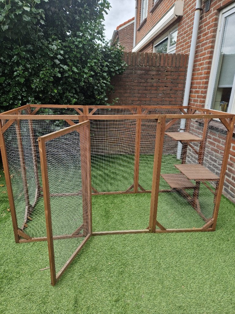 Buitenren, Dieren en Toebehoren, Knaagdieren en Konijnen | Hokken en Kooien, Ophalen, 60 tot 90 cm, Ren, 110 cm of meer