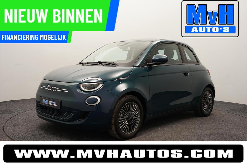 Fiat 500 3+1 Icon 42 kWh|STOELVERW|CAMERA|CRUISE|LED|PDC, Auto's, Fiat, Bedrijf, Te koop, ABS, Achteruitrijcamera, Airbags, Airconditioning