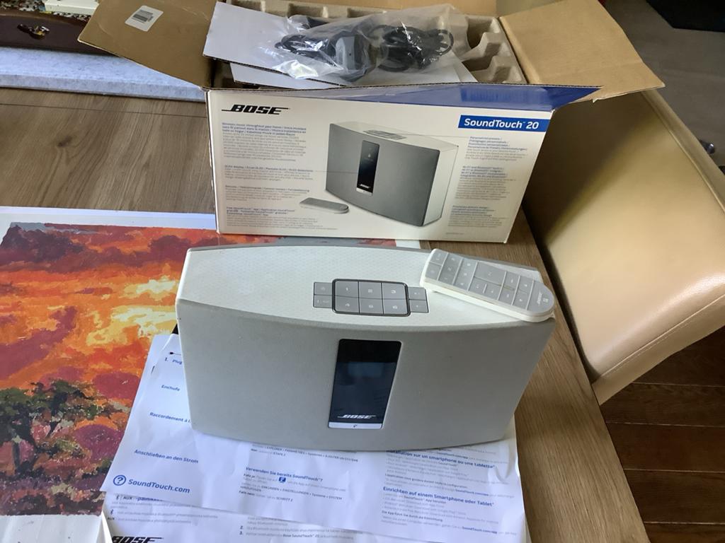 Bose SoundTouch 20 Wi-Fi Muzieksysteem met Afstandsbediening