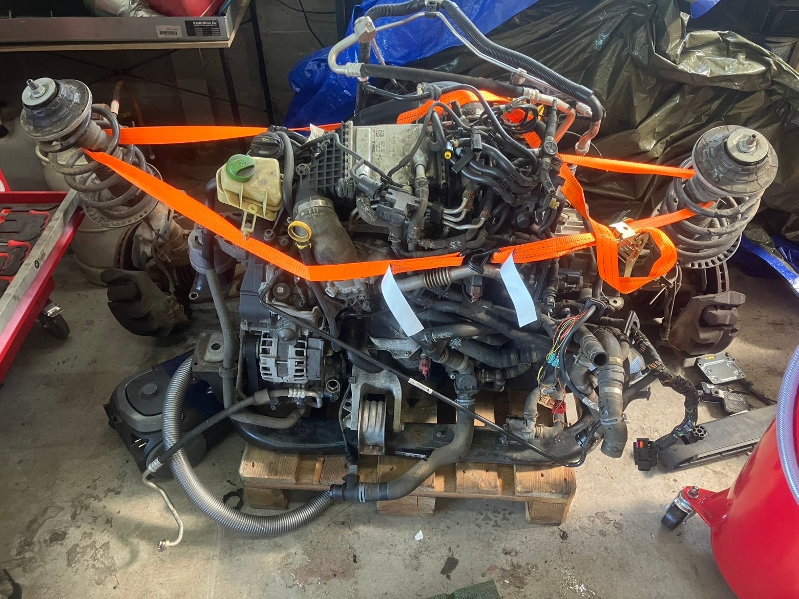 Vw transporter t6 cxf motor, Auto-onderdelen, Ophalen
