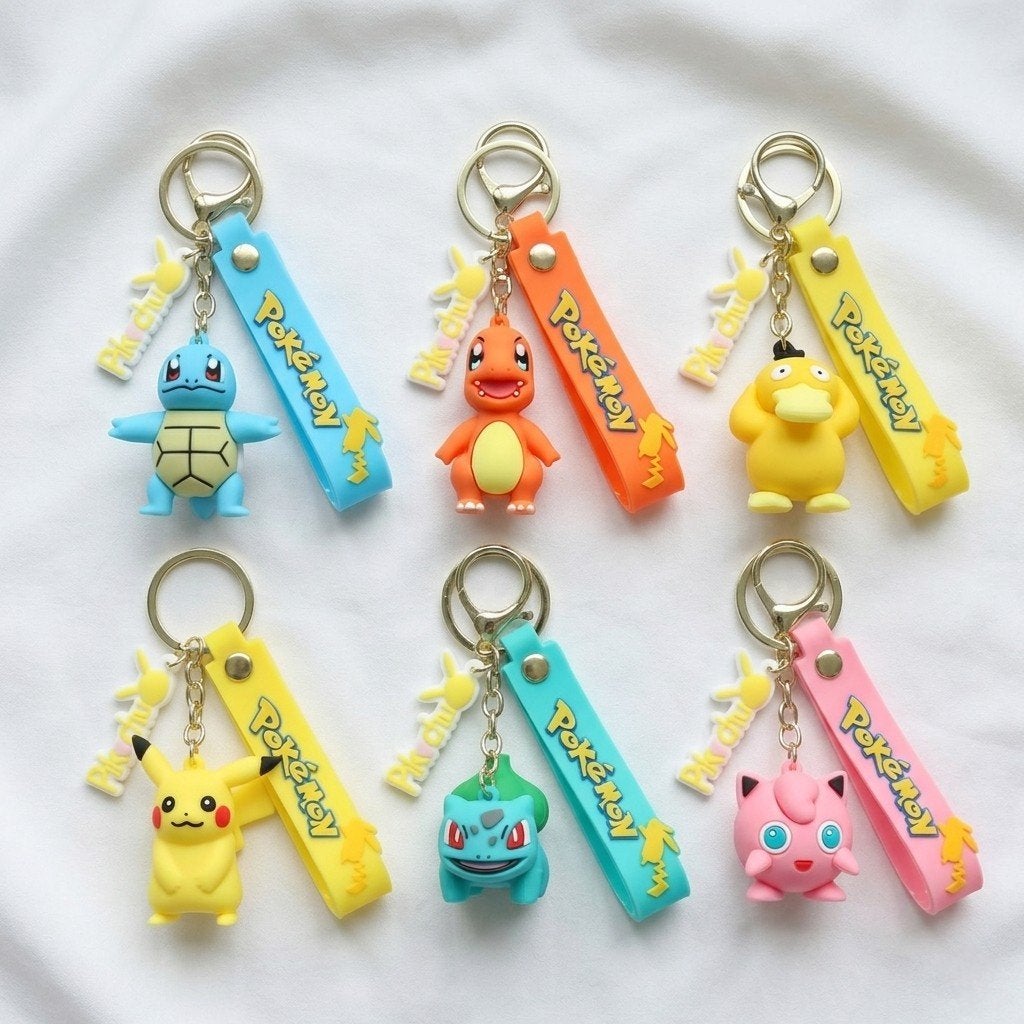 Leuke Pokémon 3D Sleutelhangers, Verzamelen, Sleutelhangers, Ophalen of Verzenden, Nieuw