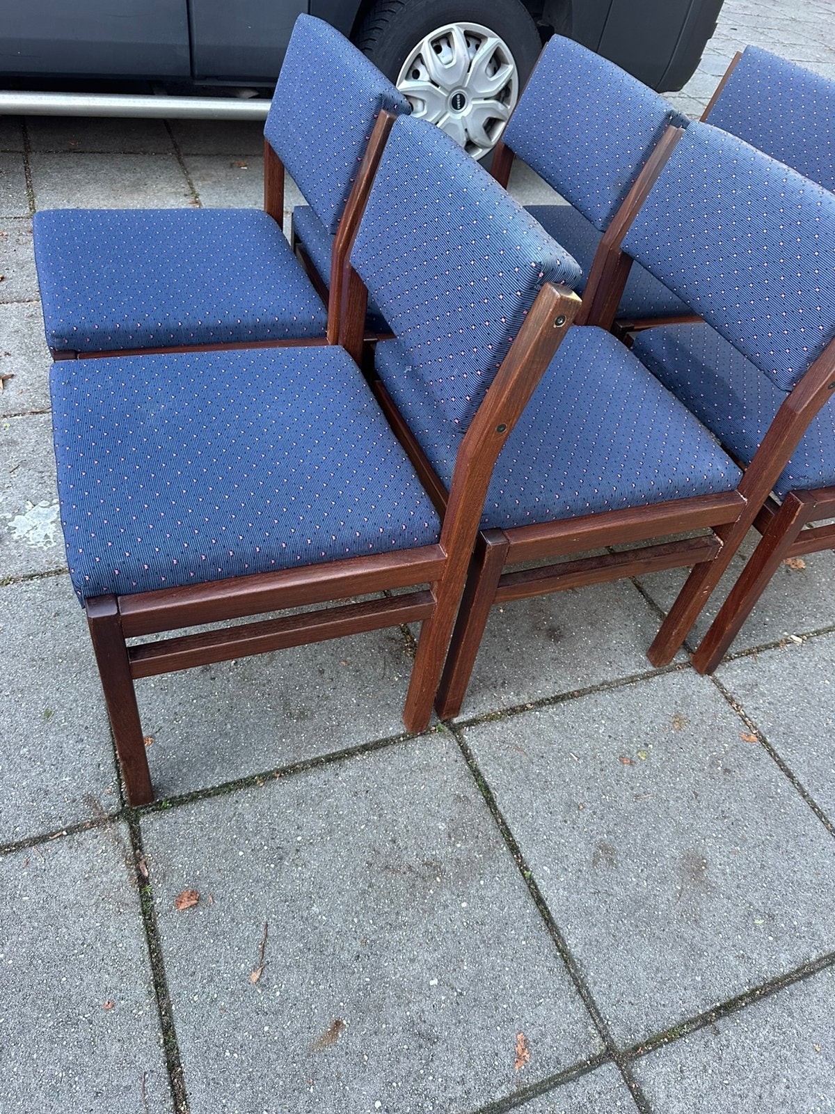 6 Kees Braakman 60 s stoelen, Ophalen of Verzenden, Gebruikt