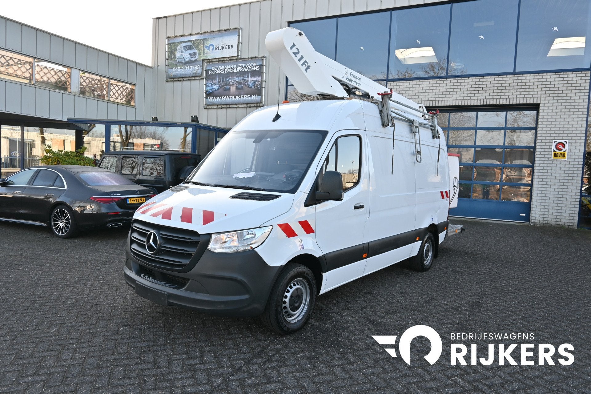 Mercedes-Benz Sprinter 316 CDI L2H2 Hoogwerker Lift, France, 13 km/l, Achterwielaandrijving, Gebruikt, Euro 6
