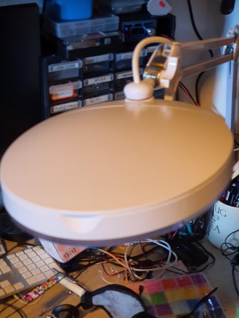 Professionele Loupelamp met arm - Ideaal voor precisiewerk, Hobby en Vrije tijd, Vergrootglazen, Loepen en Loeplampen, Ophalen of Verzenden
