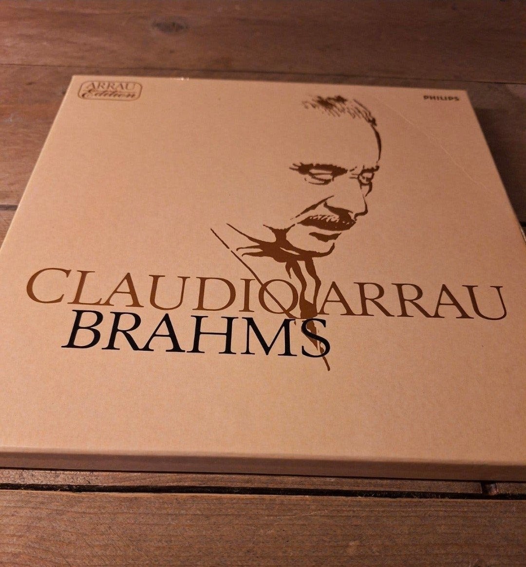 Claudio Arrau Brahms Boxset - Klassieke Pianomuziek, Cd's en Dvd's, Boxset, Brahms, Ophalen of Verzenden, Zo goed als nieuw