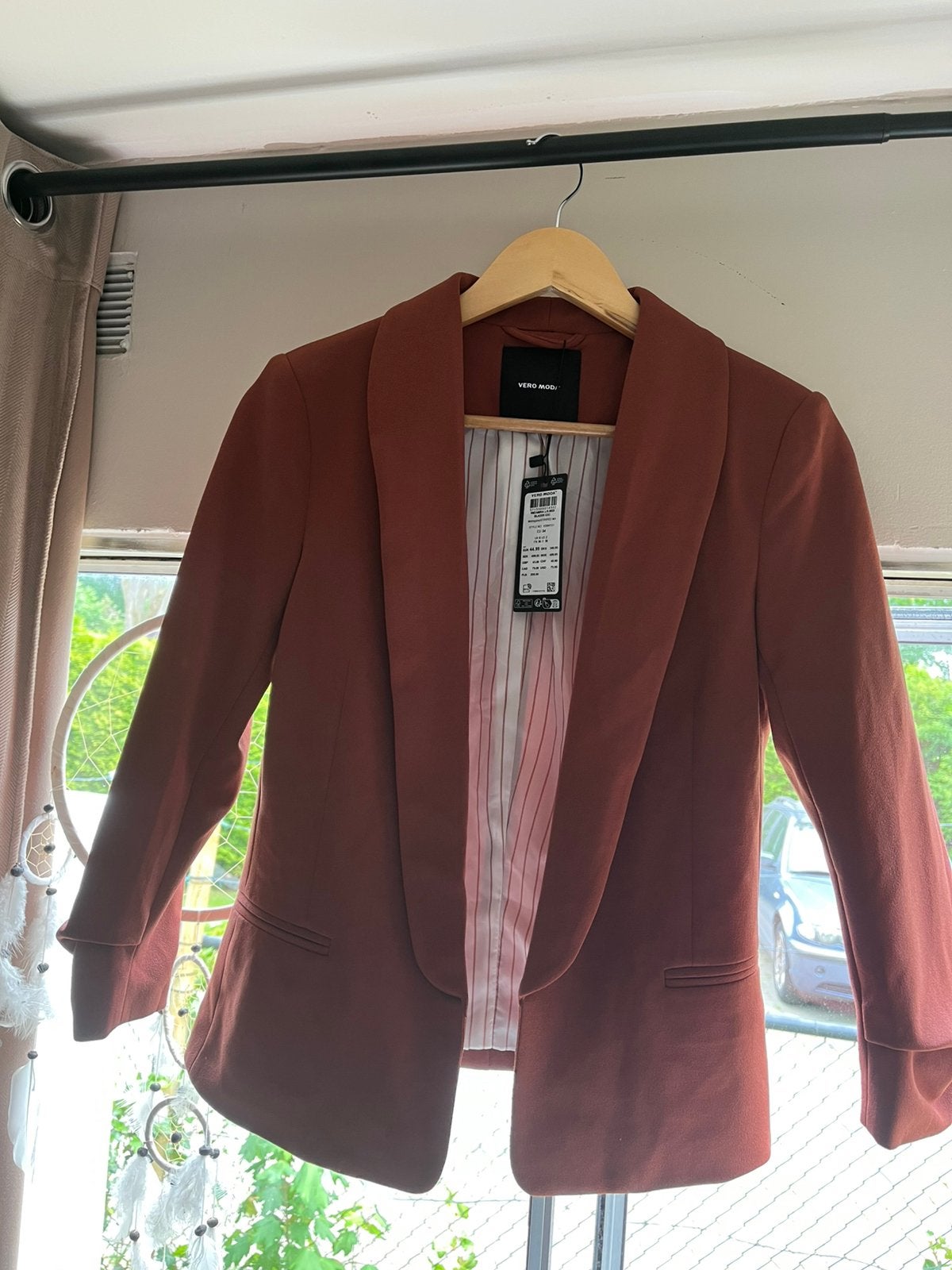 Blazer Vero Moda zalmroze, Nieuw, Ophalen of Verzenden, Jasje, Roze