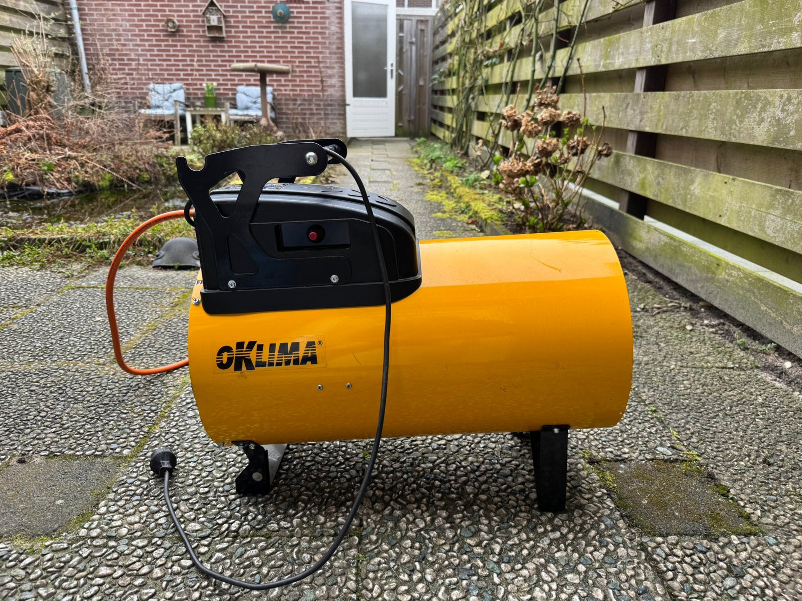 Oklima gas heater, Ophalen, Zo goed als nieuw