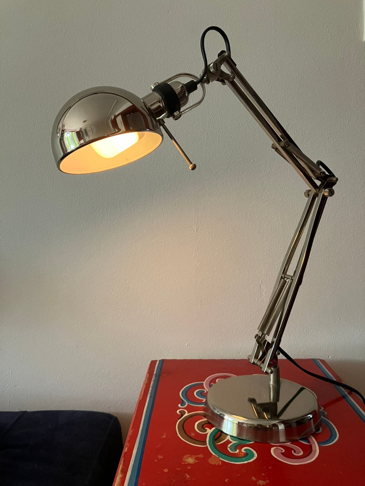FORSÅ bureaulamp van IKEA, 50 cm, Bureaulamp, Gebruikt, E14 (klein)